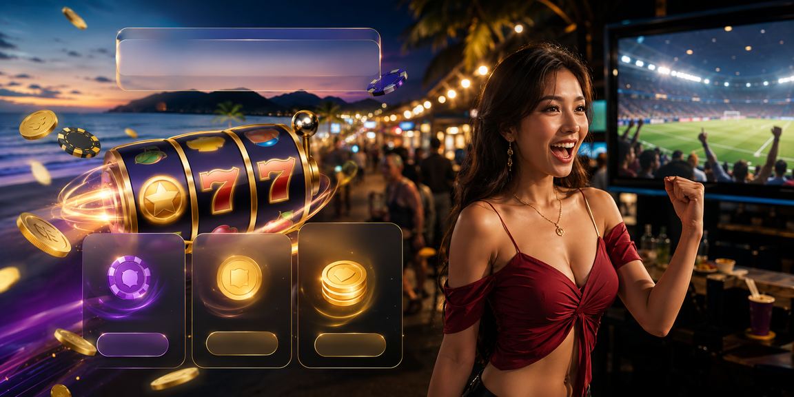 Pemain Malaysia menikmati permainan slot gr86 dengan tema Langkawi yang meriah